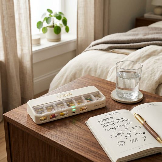 Smart Vitamin Pill Organizer 7Day — lifestyle