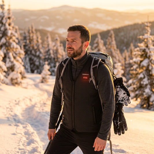 Heated Vest USB Rechargeable Lightweight Winter Outdoor Hiki lifestyle - Syvah