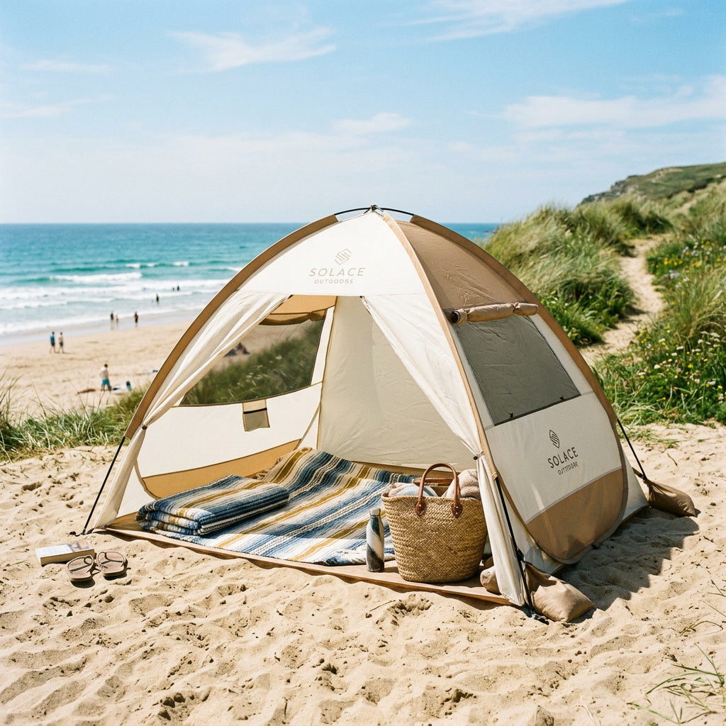 Popup Beach Tent Uv — lifestyle