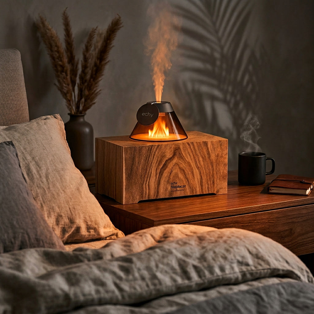Fireplace Flame Aroma Diffuser lifestyle