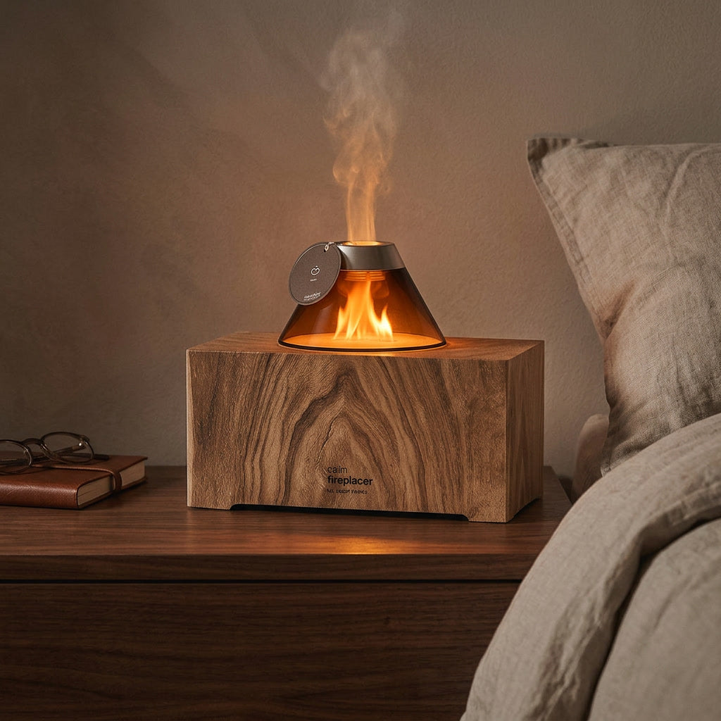 Fireplace Flame Aroma Diffuser lifestyle