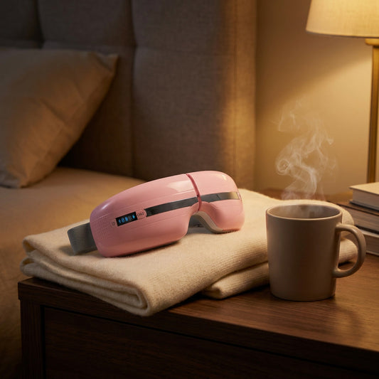 Heated Sleep Mask Bluetooth USB Rechargeable Steam Relax Eye lifestyle - Syvah