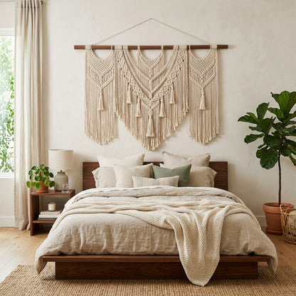 Macrame Wall Hanging Large — lifestyle