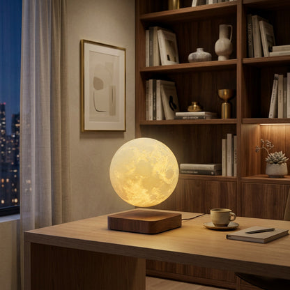 Levitating Moon Lamp 3rd lifestyle