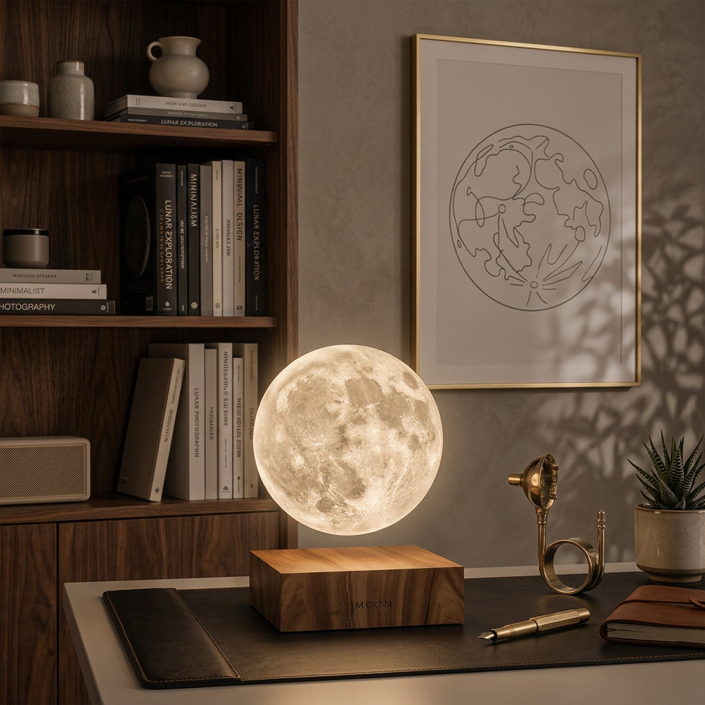 Levitating Moon Lamp lifestyle