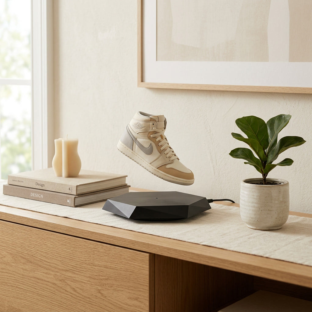 Magnetic Levitation Display Shelf Floating Platform Sneaker  lifestyle - Syvah