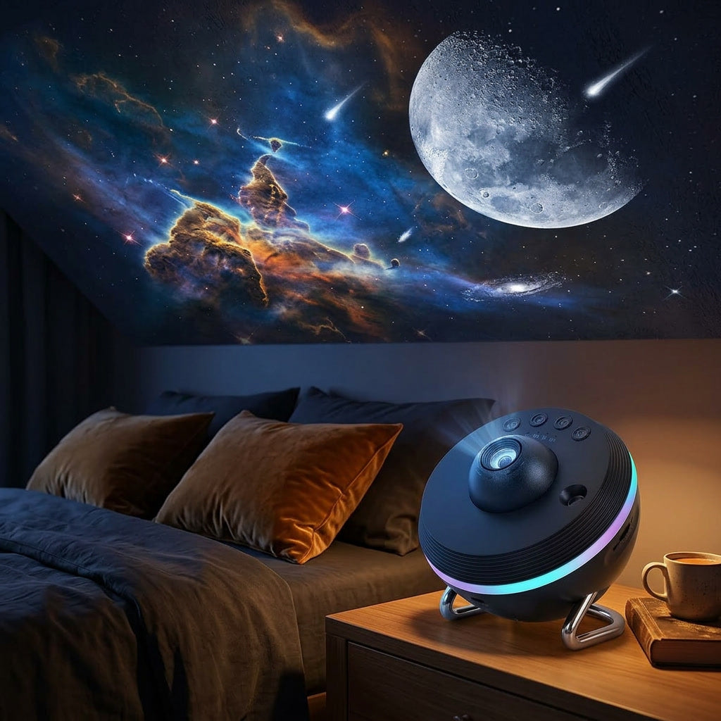 Mini Galaxy Star Projector Night Light USB LED Nebula Lamp B lifestyle - Syvah