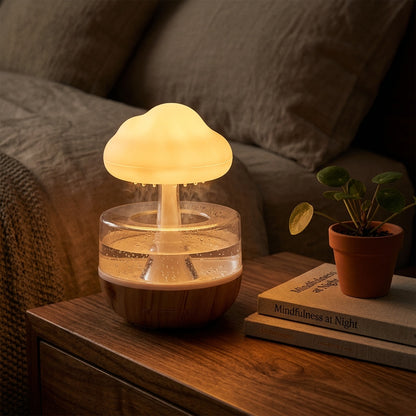 Aroma Diffuser Mushroom Lamp Hybrid USB LED Mood Light Quiet lifestyle - Syvah