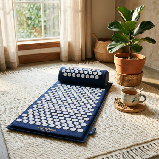 Acupressure Mat Pillow Set — lifestyle