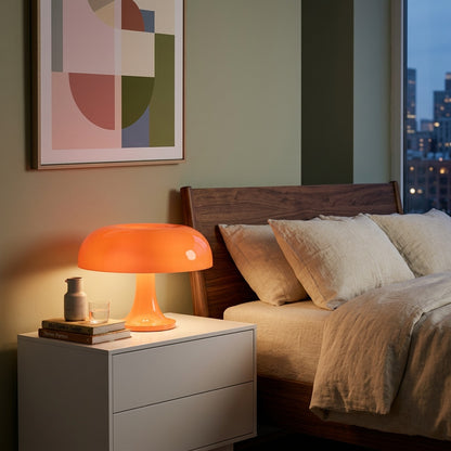 Retro Mushroom Table Lamp lifestyle