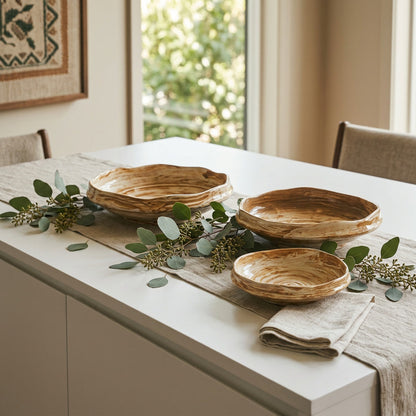 Marble Swirl Decorative Bowls lifestyle
