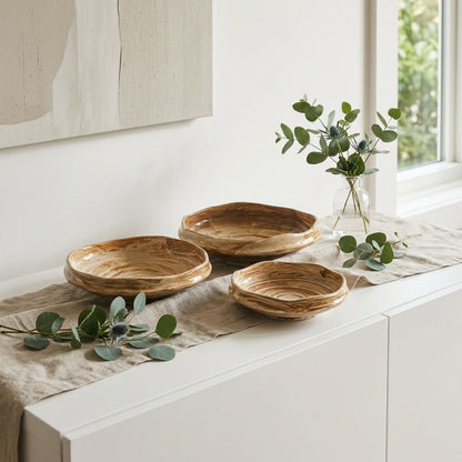 Marble Swirl Decorative Bowls lifestyle