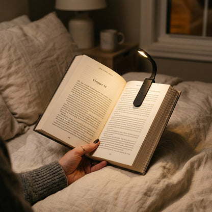 Wireless Led Bookmark Light — lifestyle