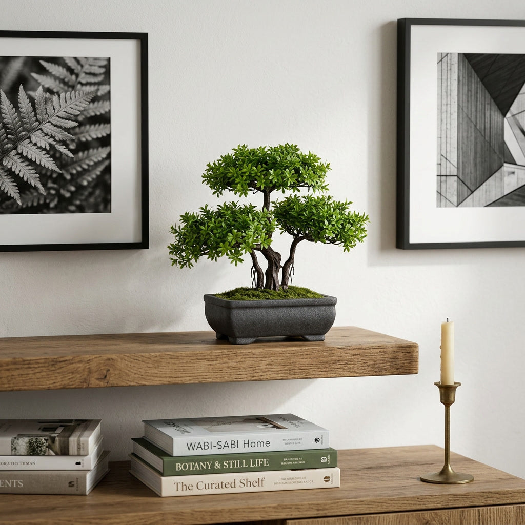 Mini Faux Bonsai Tree lifestyle