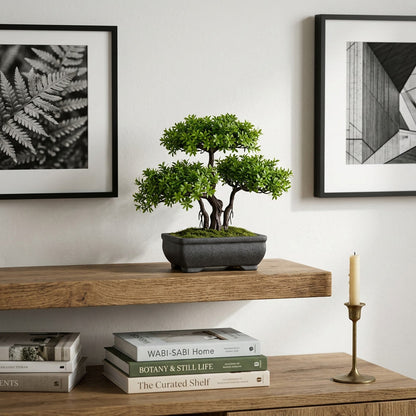 Mini Faux Bonsai Tree lifestyle