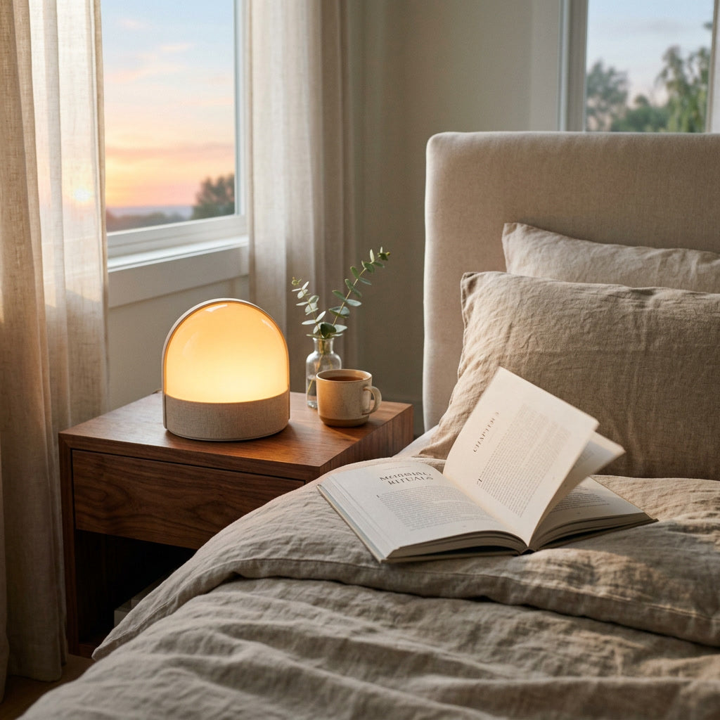 Sunrise Wakeup Lamp Alarm — lifestyle