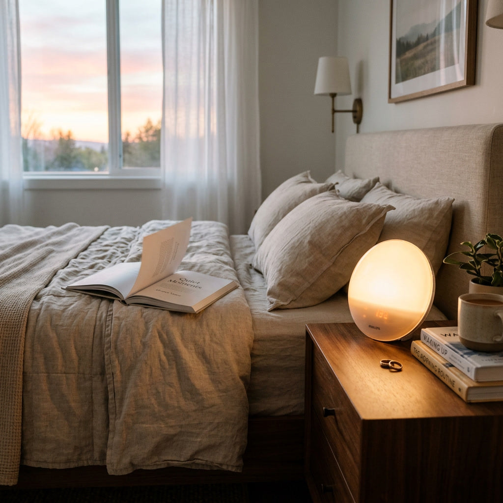 Sunrise Wakeup Lamp Alarm — lifestyle
