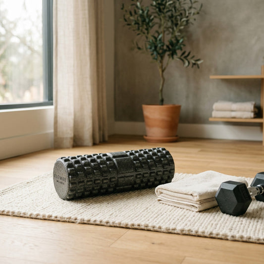 High Density Foam Roller Textured — lifestyle