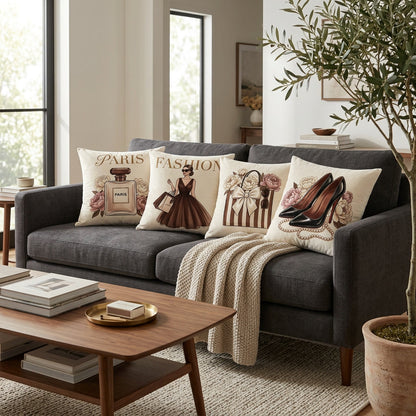 Velvet Pillow Set 3rd lifestyle