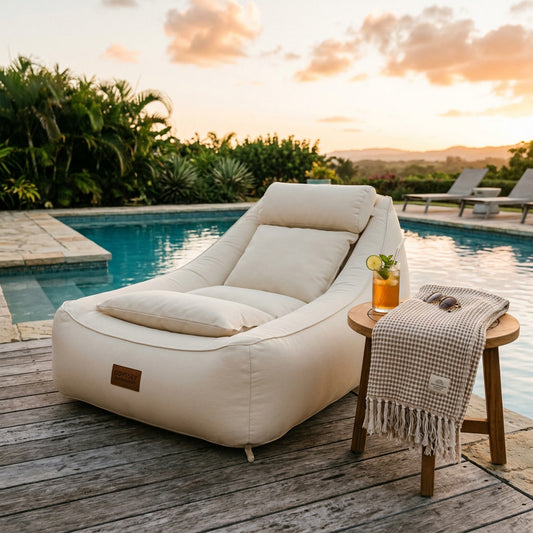 Inflatable Hammock Chair Lounger — lifestyle