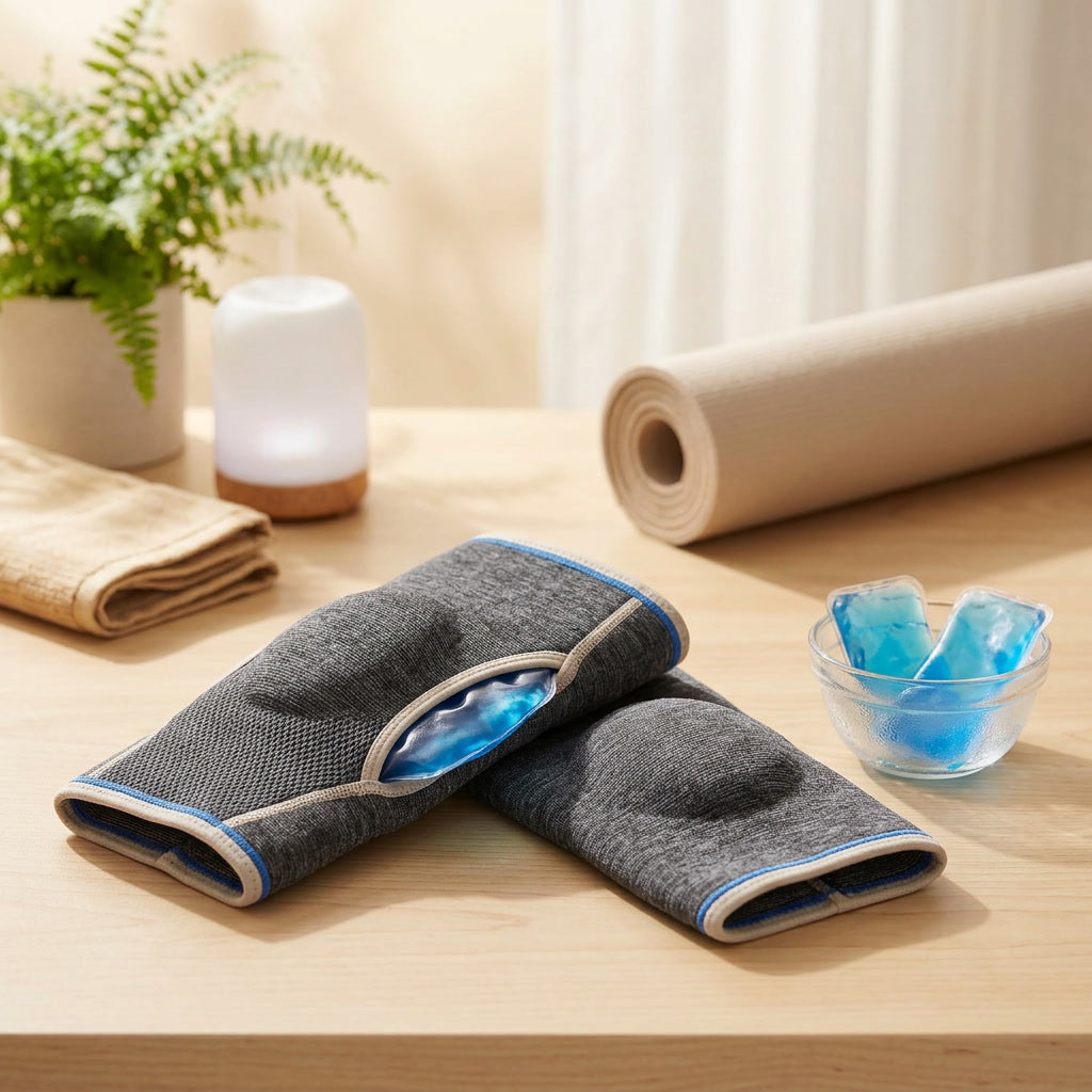 knee compression hot cold