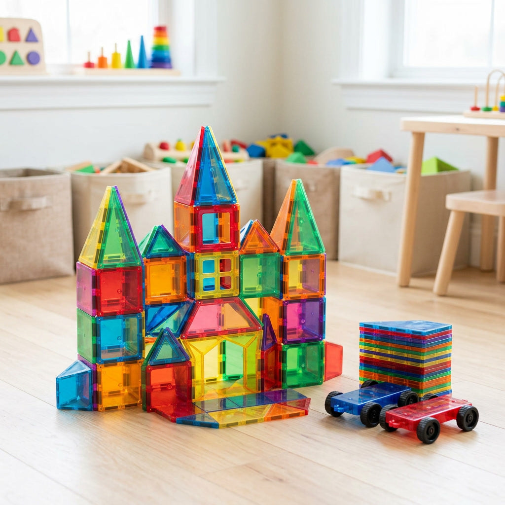 magnetic tile set 100pc