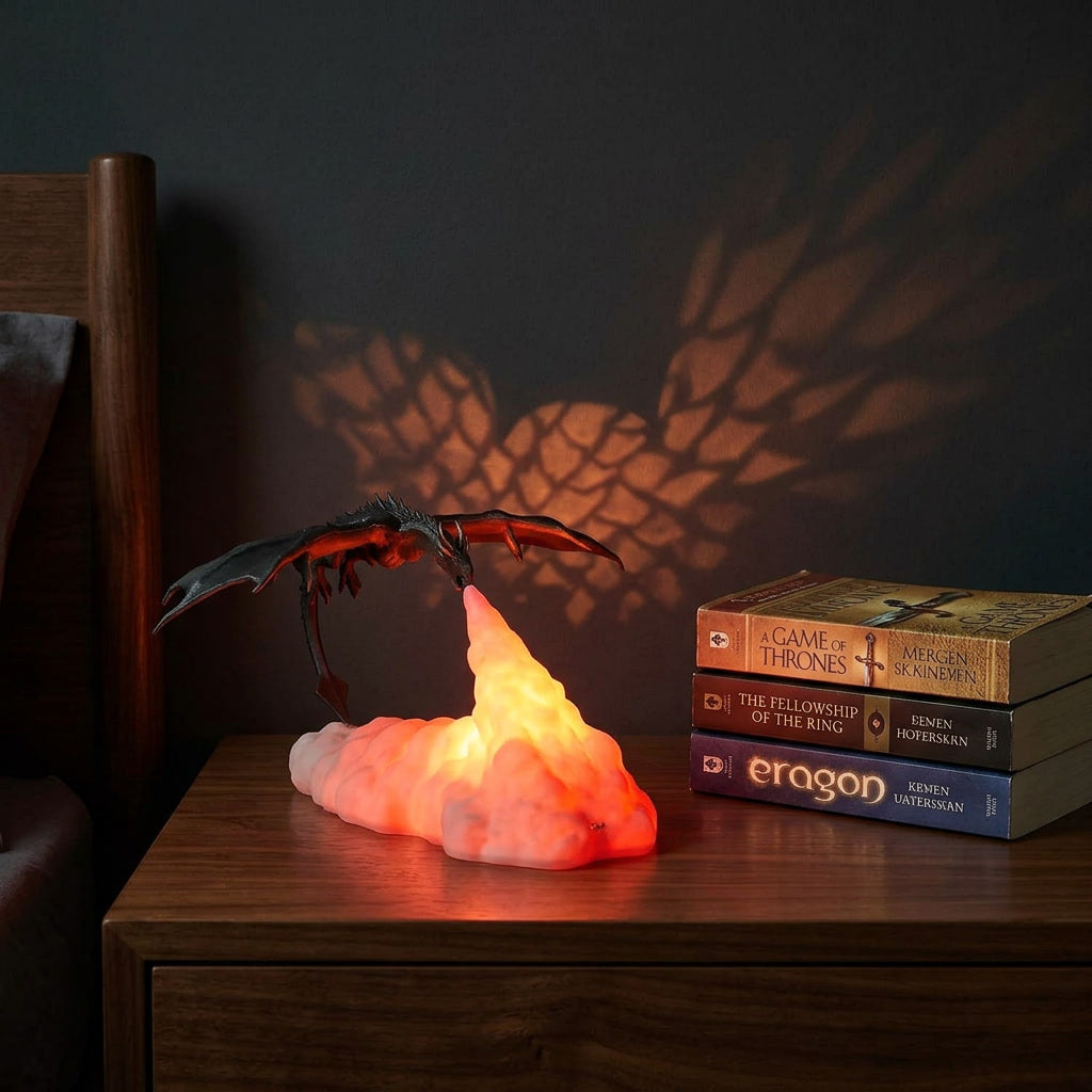 LED Dragon Lamp — ref-based hero