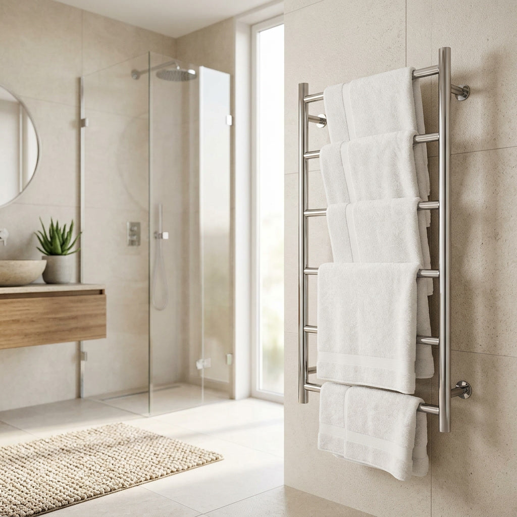 heated towel rack 6bar