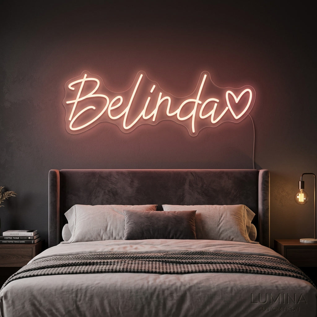 LED Neon Name Sign — ref-based hero