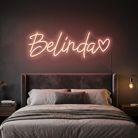 LED Neon Name Sign — ref-based hero