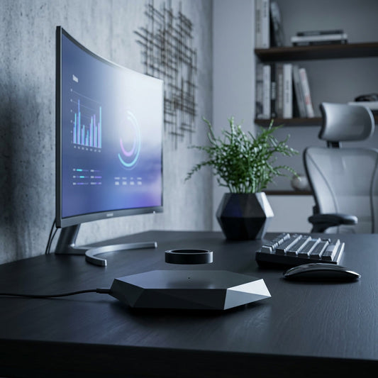 Magnetic Levitation Display, USB Floating Base