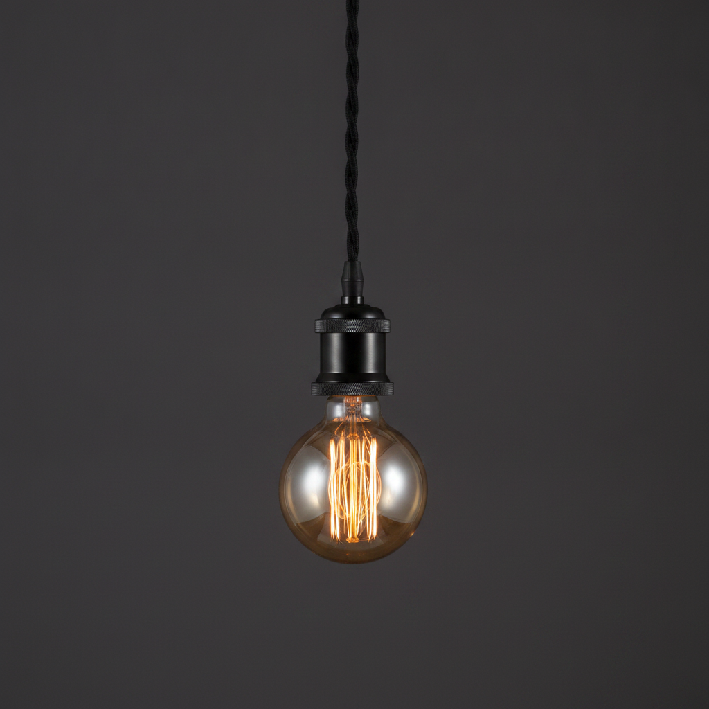 Vintage Industrial Pendant Light — Aluminum Loft Hanging Lamp for Kitchen Island & Dining