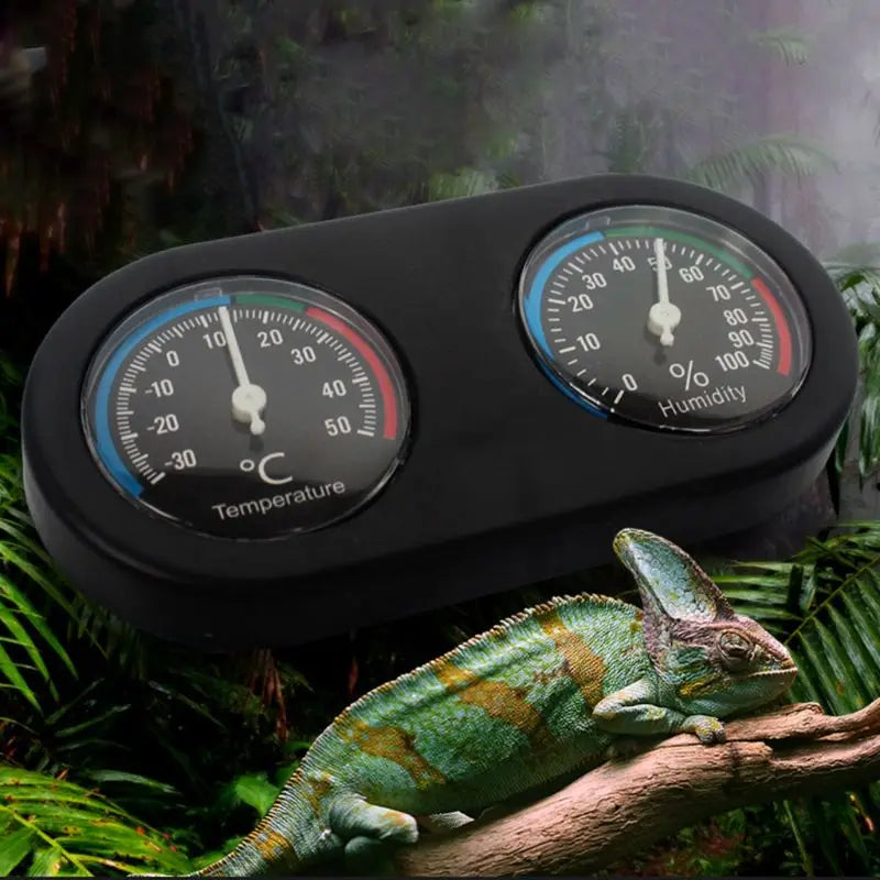 Stick-On Terrarium Thermometer and Hygrometer Dial