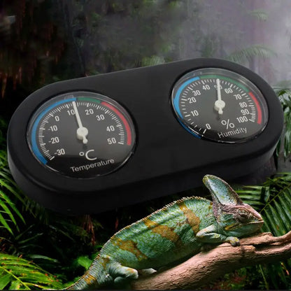 Stick-On Terrarium Thermometer and Hygrometer Dial