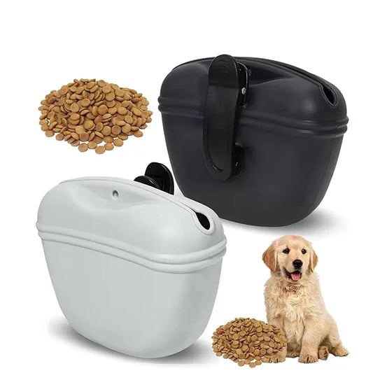Silicone Dog Treat Pouch with Magnetic Closure & Belt Clip
