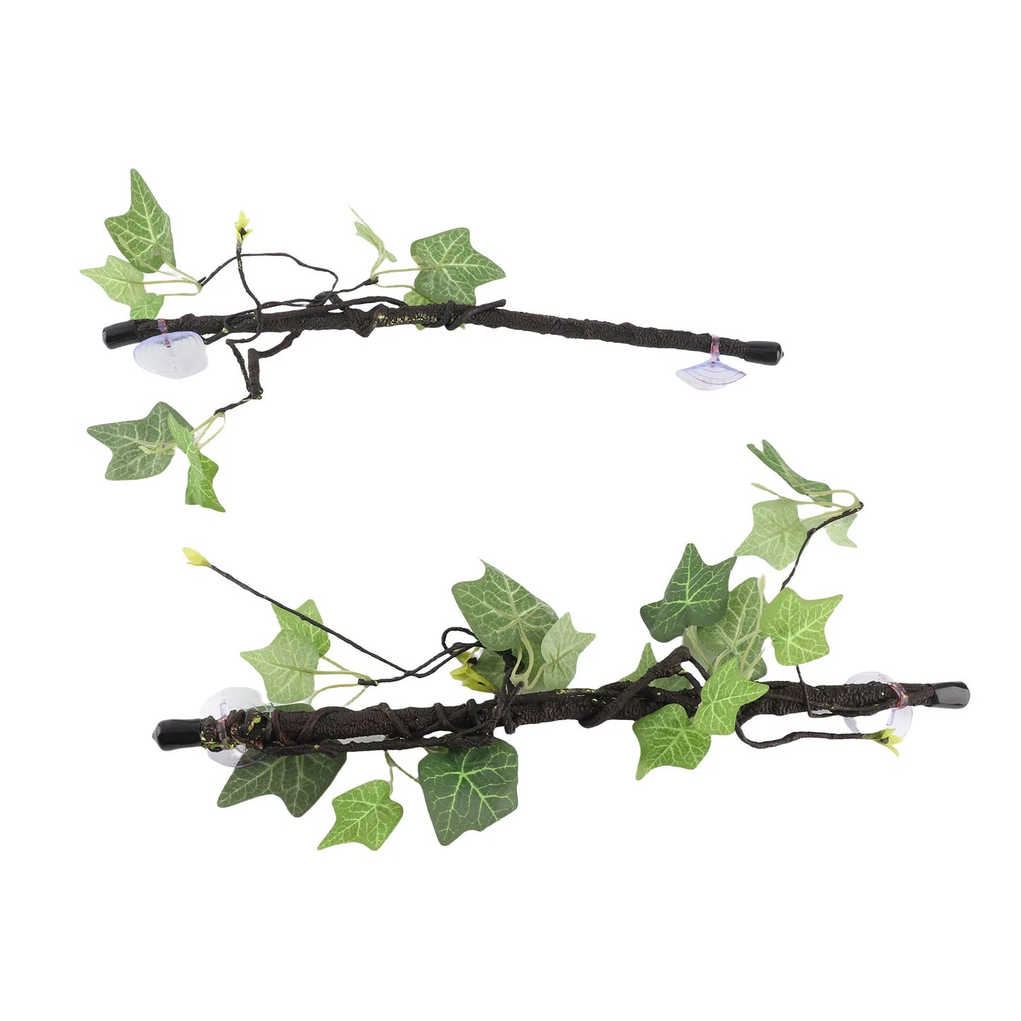 Flexible Reptile Climbing Vine With Suction Cup Mounts
